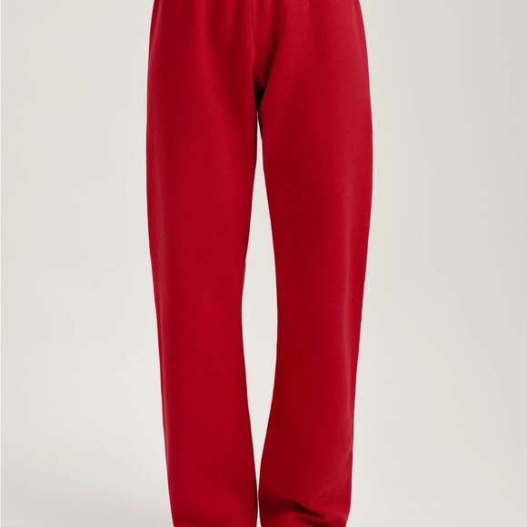 SET Active Staple Straight Leg Sweatpants in Verse/Sonnet (Red) - Picture 3 of 4